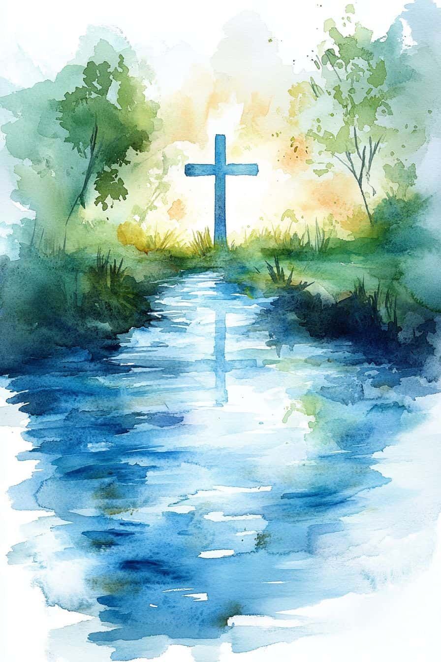 100+ Watercolor Cross Paintings To Inspire Your Inner Artists