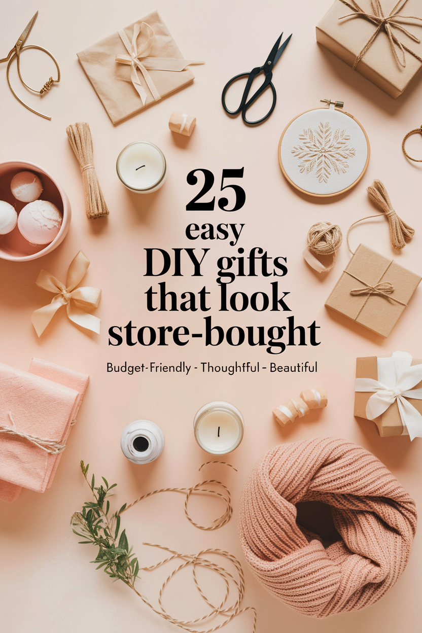 25 DIY Gifts That Look Store-Bought 🎀 | Cute & Creative Craft Ideas