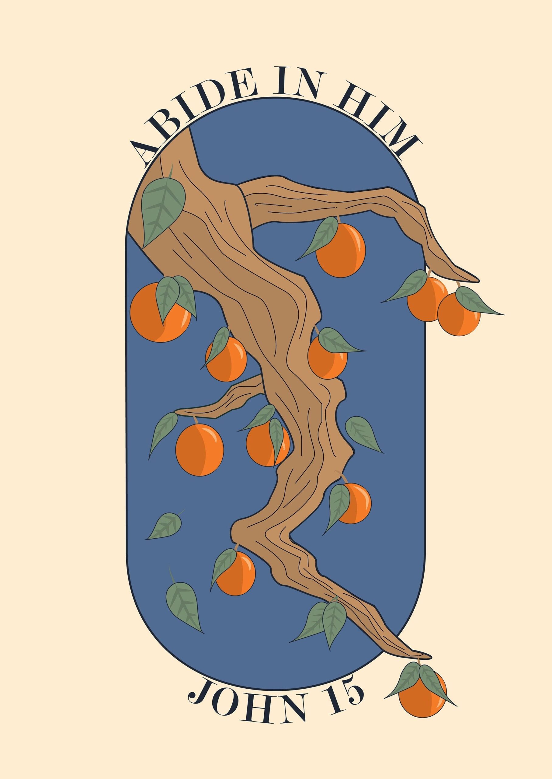 John 15 Scripture Poster 11×17 in.