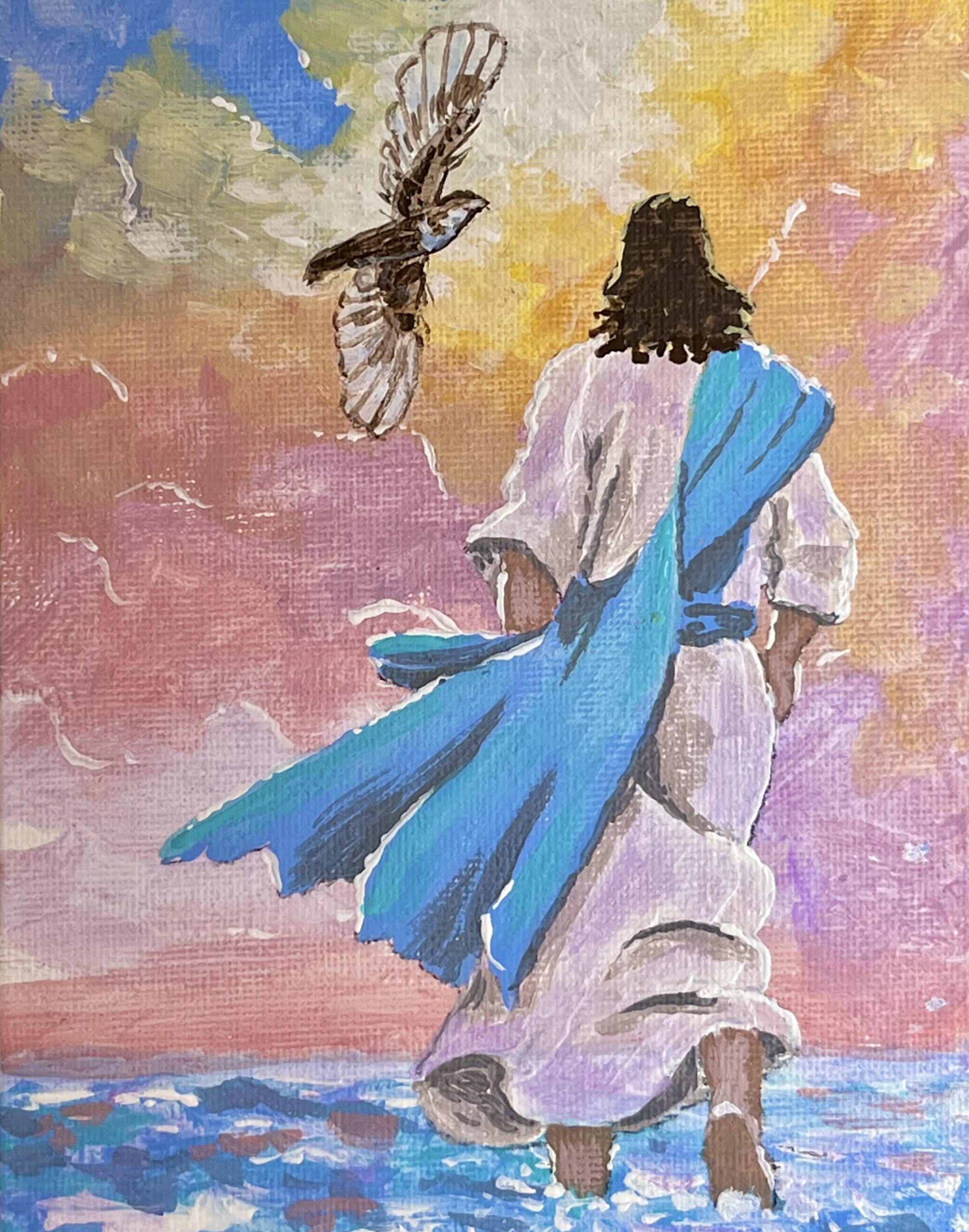 Acrylic painting tutorial