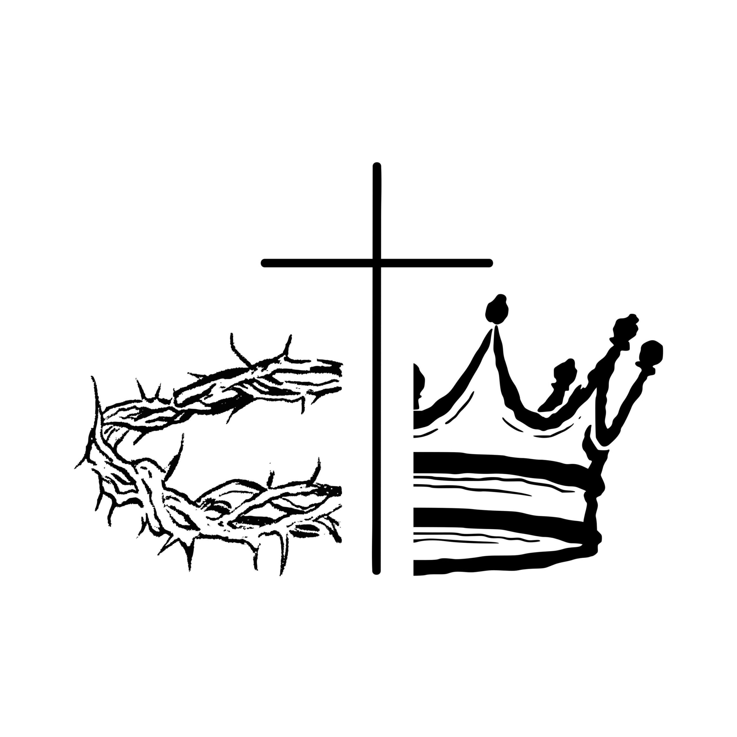 Cross & Crowns PNG