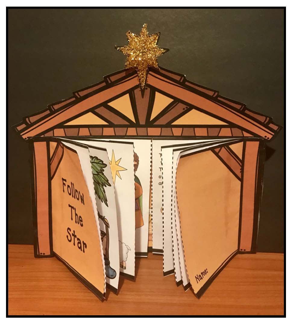 Nativity Craft Sequencing & Retelling the Story