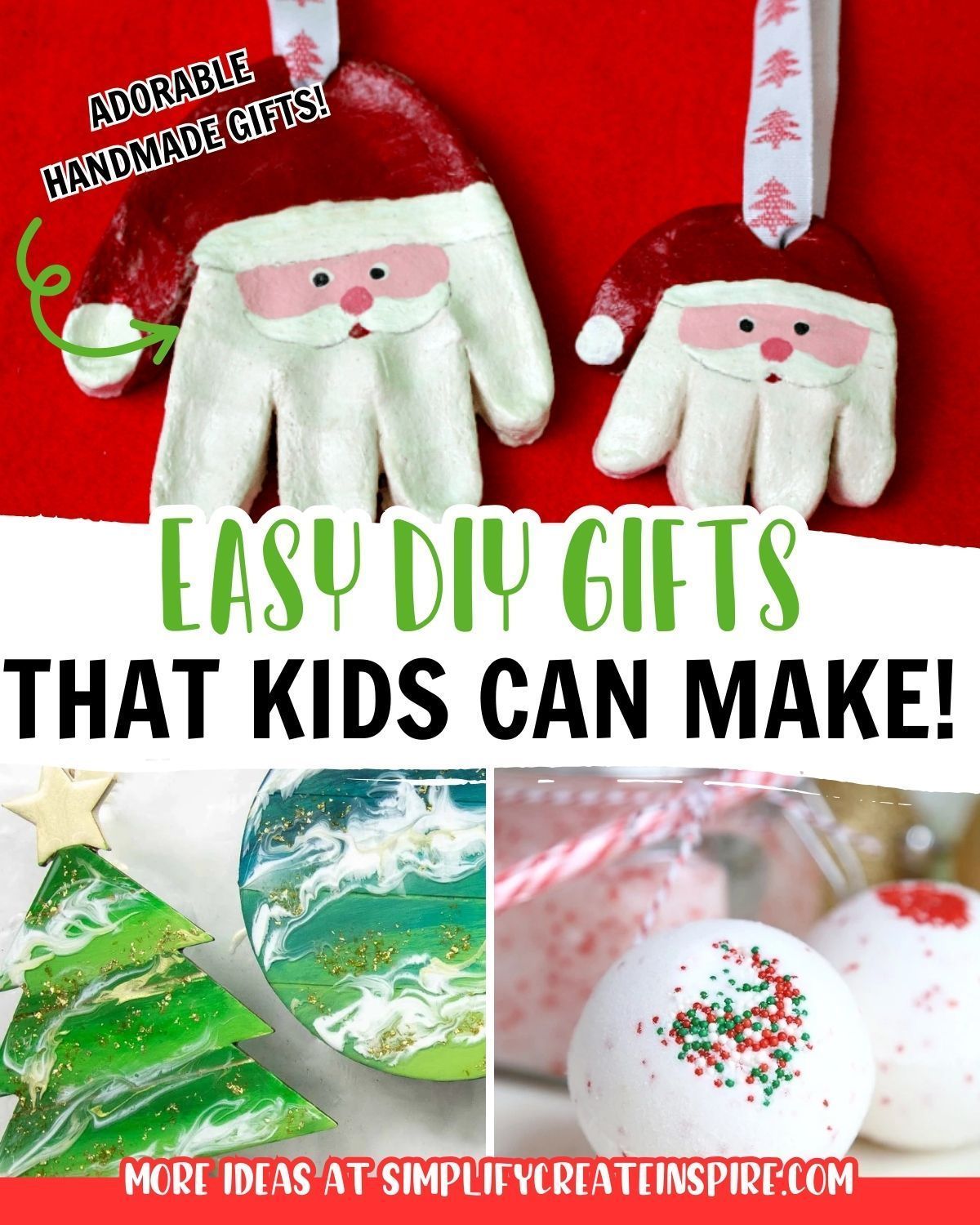 35 Easy Christmas Gifts For kids to make – Simplify Create Inspire
