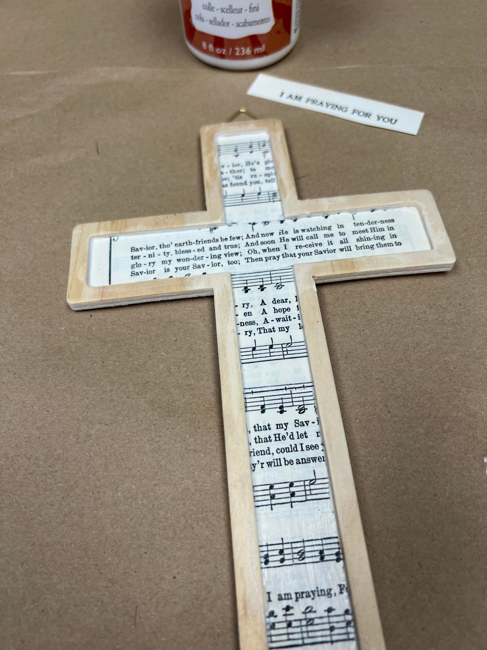 Wooden Cross Makeover