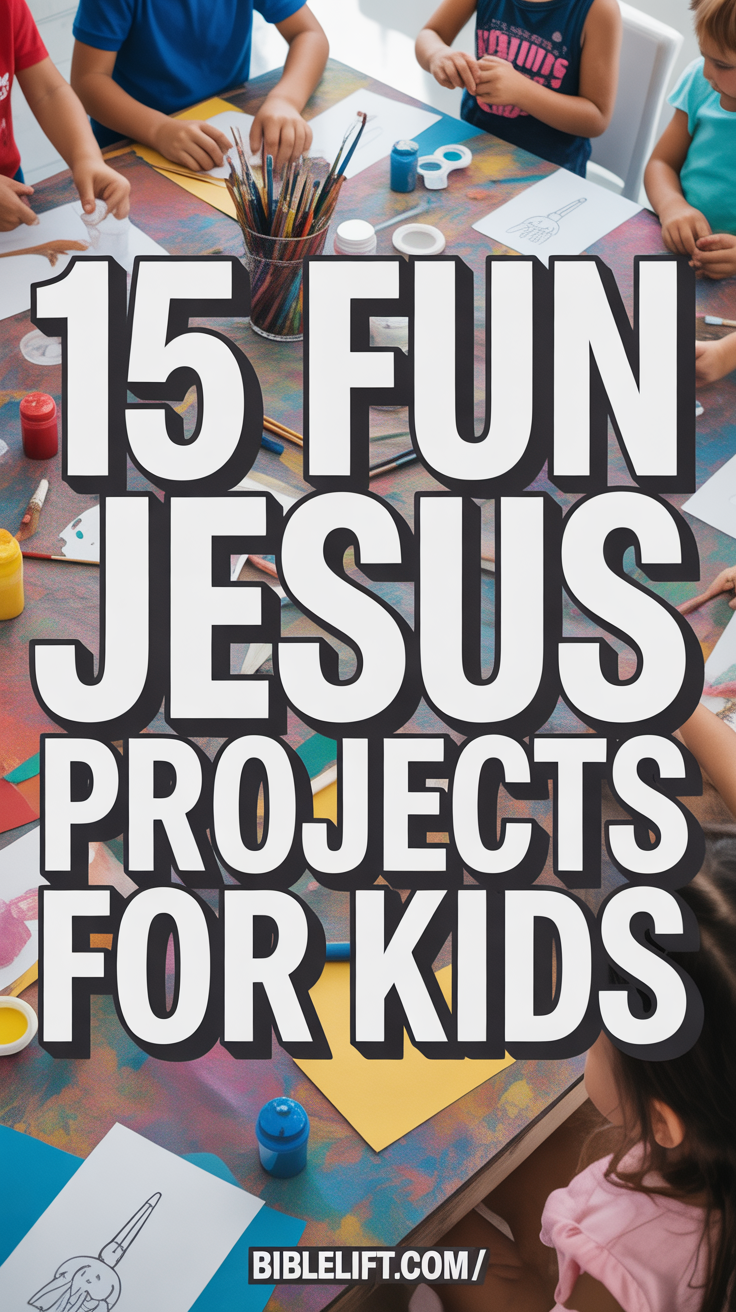 15 Awesome Jesus Crafts Your Kids Will Love!