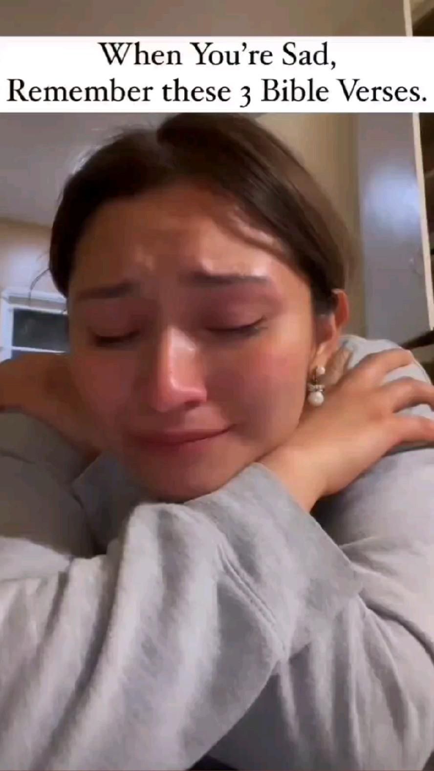 when you’re sad…