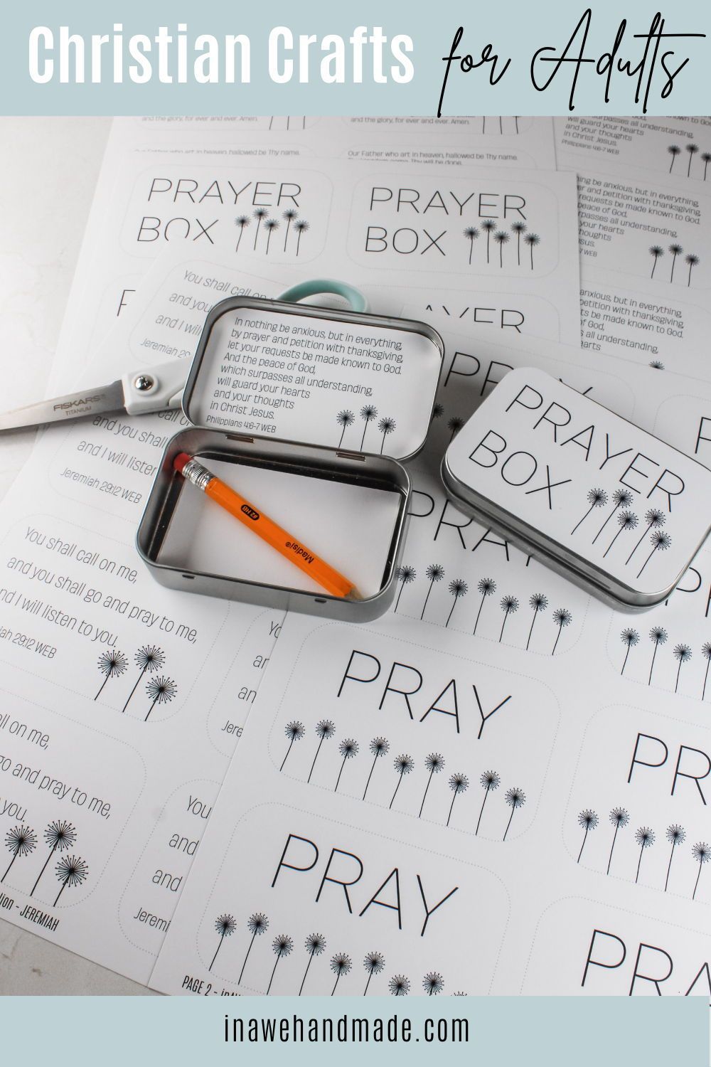 🌿 Crafts for Adults: DIY Prayer Box Activity!