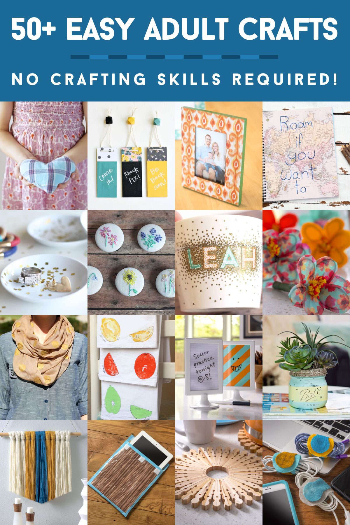 50+ Easy Crafts for Adults: No Crafting Skills Required!