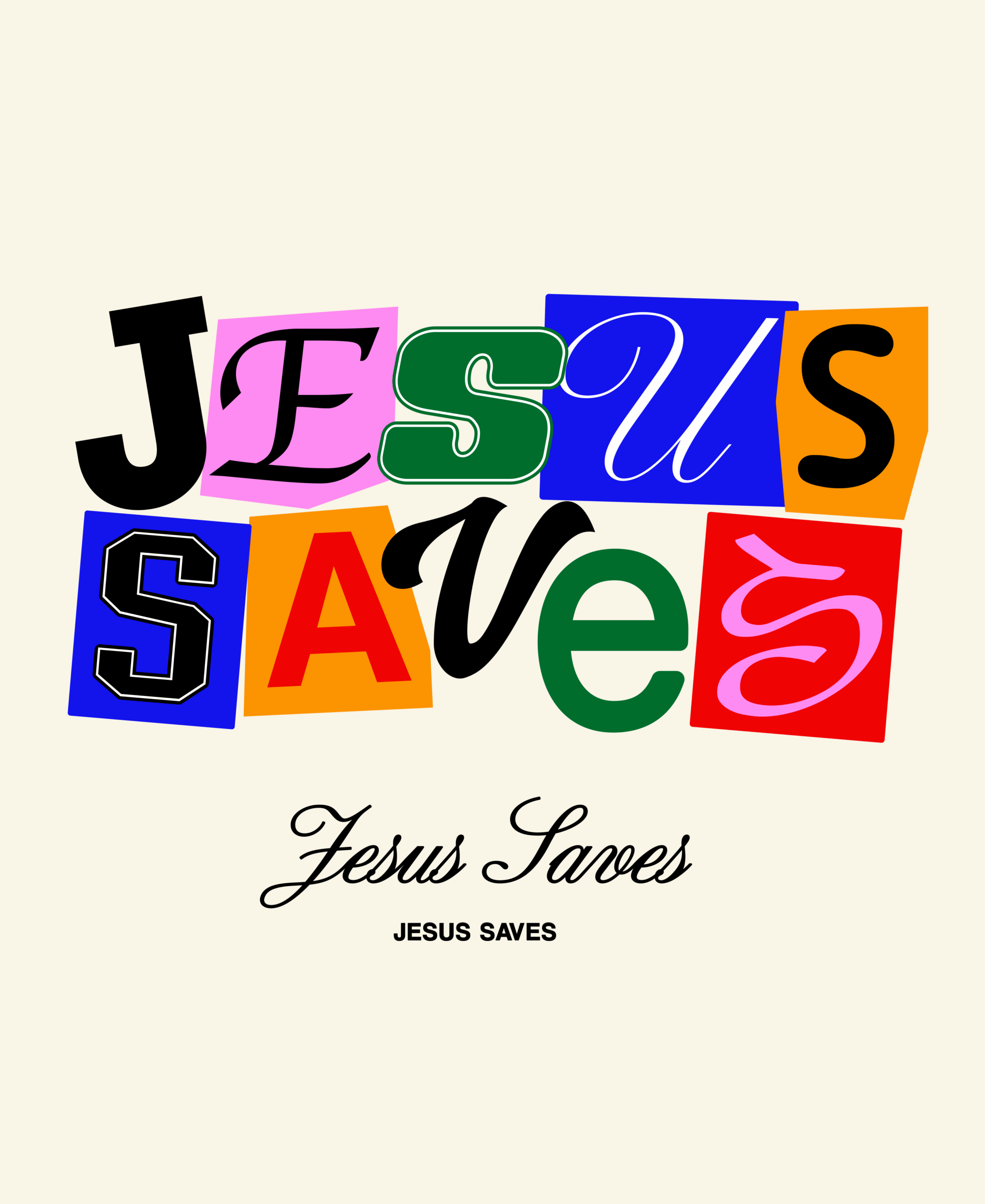 Jesus saves