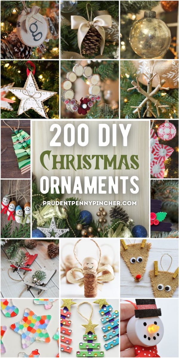 200 DIY Christmas Ornaments