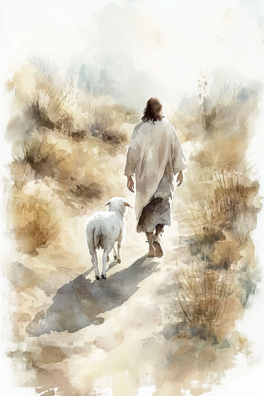 60 Jesus Watercolor Paintings To Inspire Your Faith