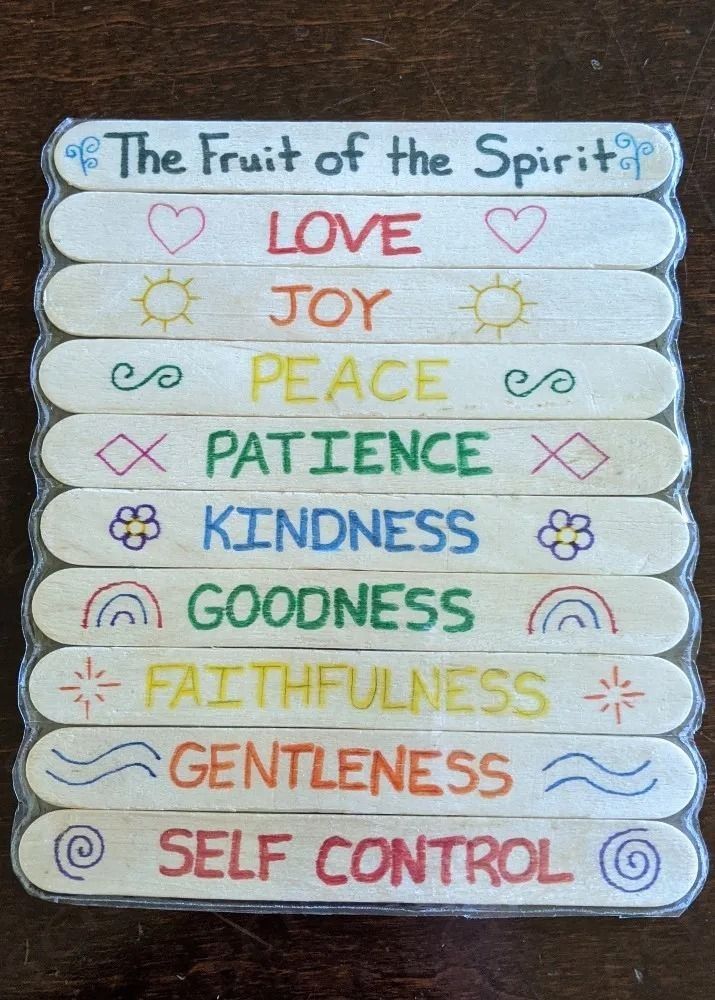 A Week of Fruit of the Spirit Crafts and Activities – Tea in the Wild