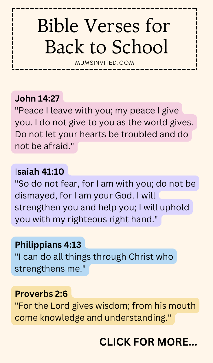 63 Back to School Bible Verses for Kids, Students & Teachers (Free Printable)