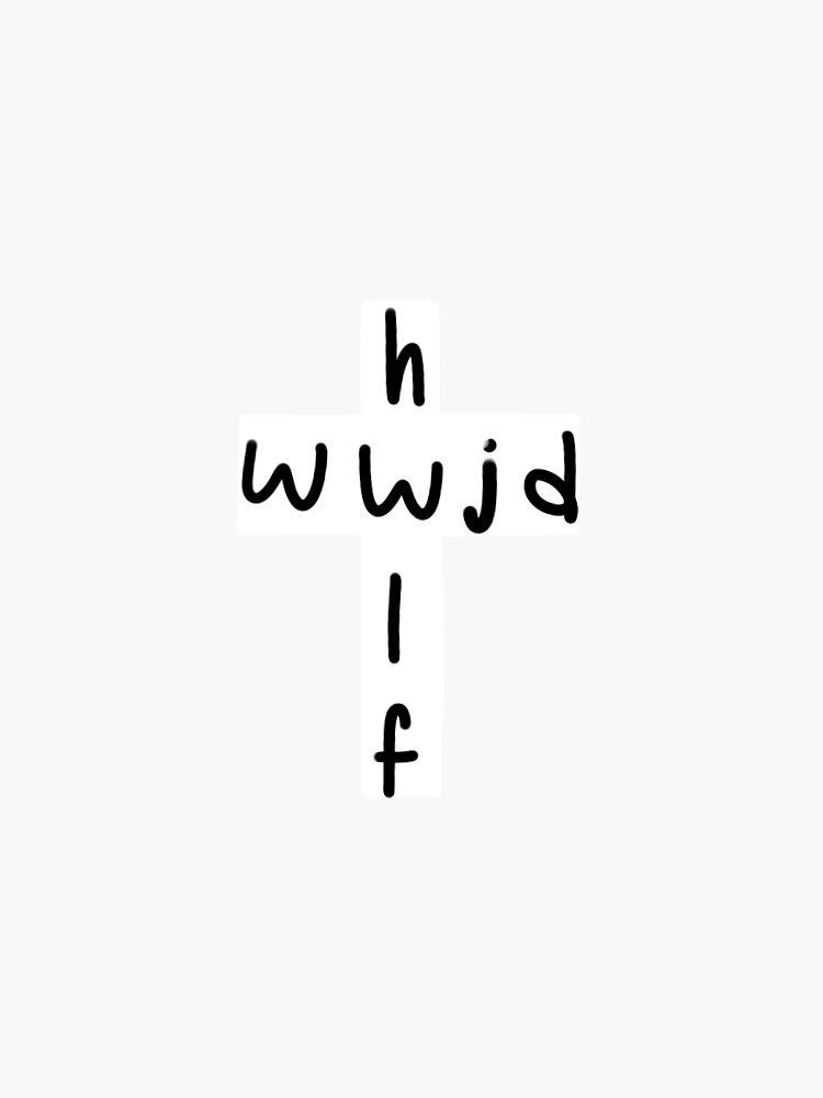 WWJD?  Cross & Heart: DesignsByCiera