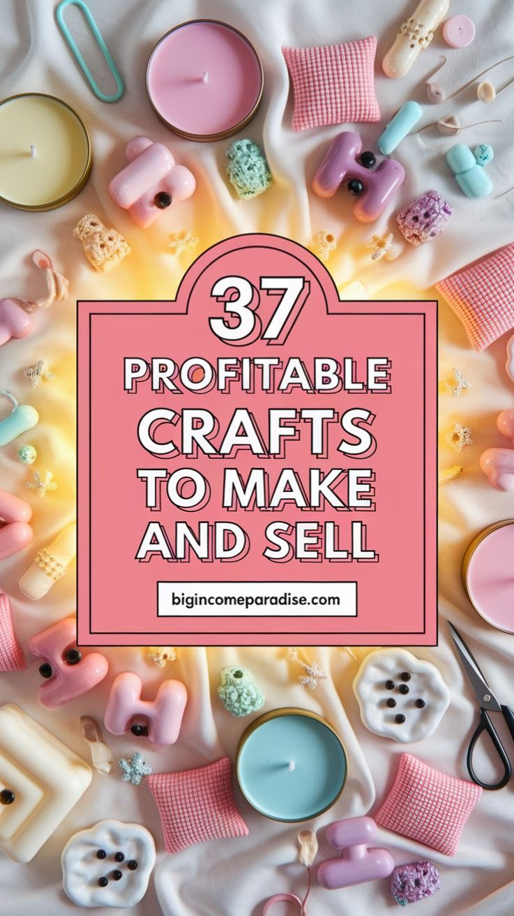 37 Profitable Crafts to Make and Sell That Are Fun to Create