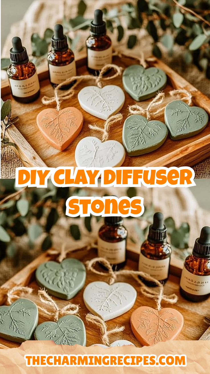 DIY Clay Diffuser Stones