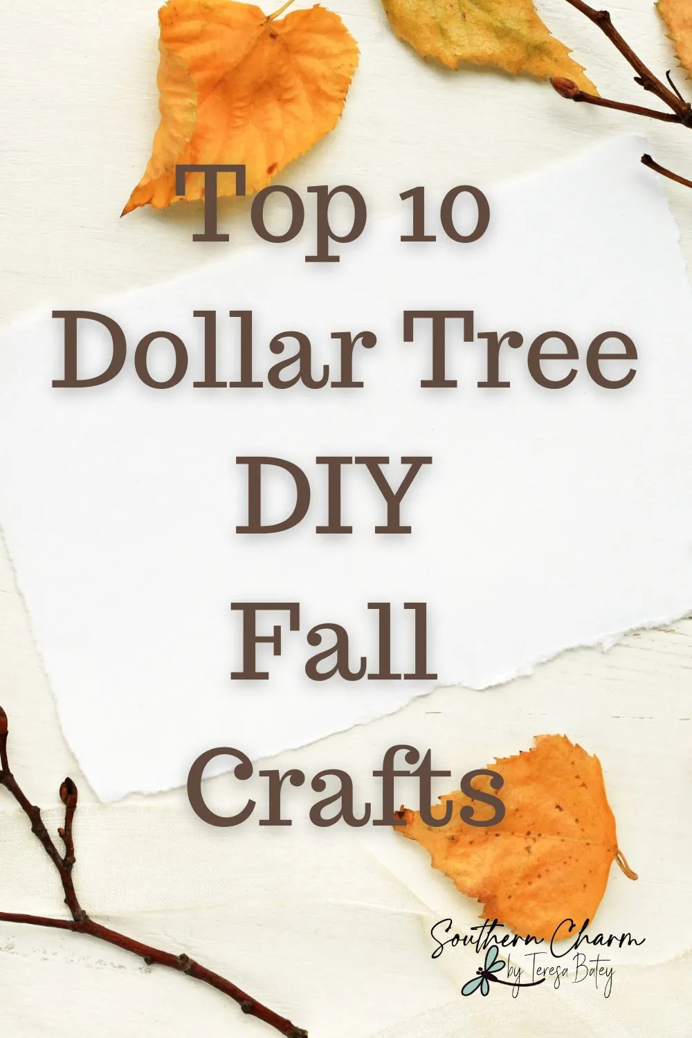 Top 10 DIY Dollar Tree Fall Crafts