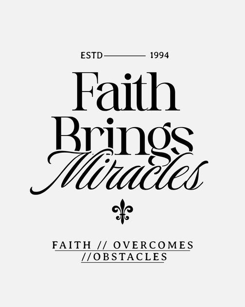 Minimalist Typography Design Template — Customize it in Kittl