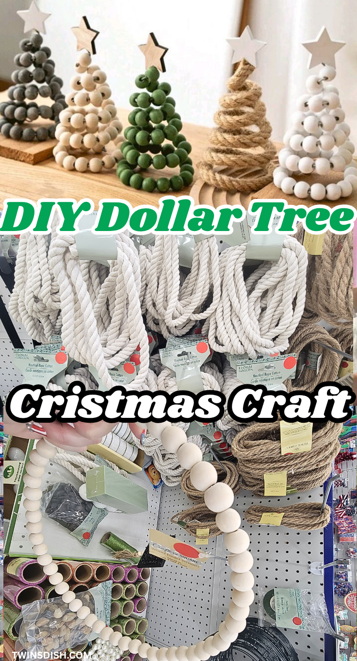 DIY Farmhouse Dollar Tree Christmas Decorations 2025 Farmhouse Crafts on a Budget!