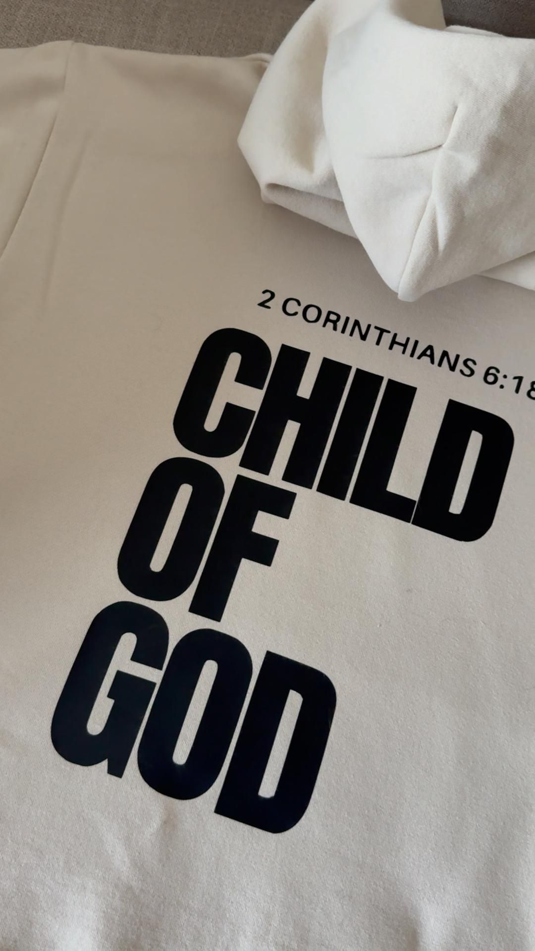 Child of God Hoodie | Christian Hoodie – Apparel for God🫶🏼