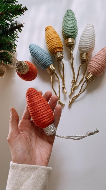 Light Bulb Ornaments