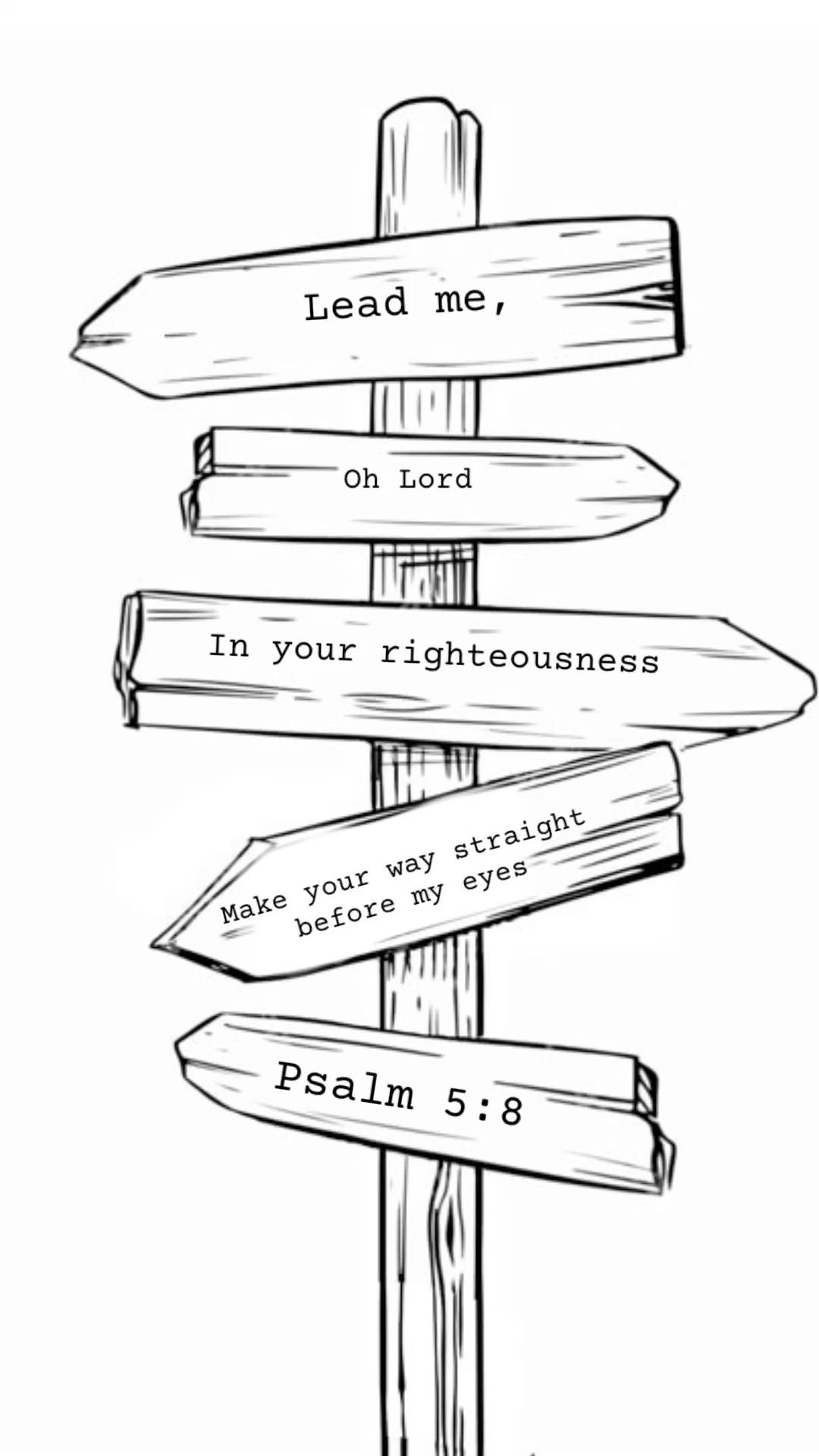 Psalm 5:8