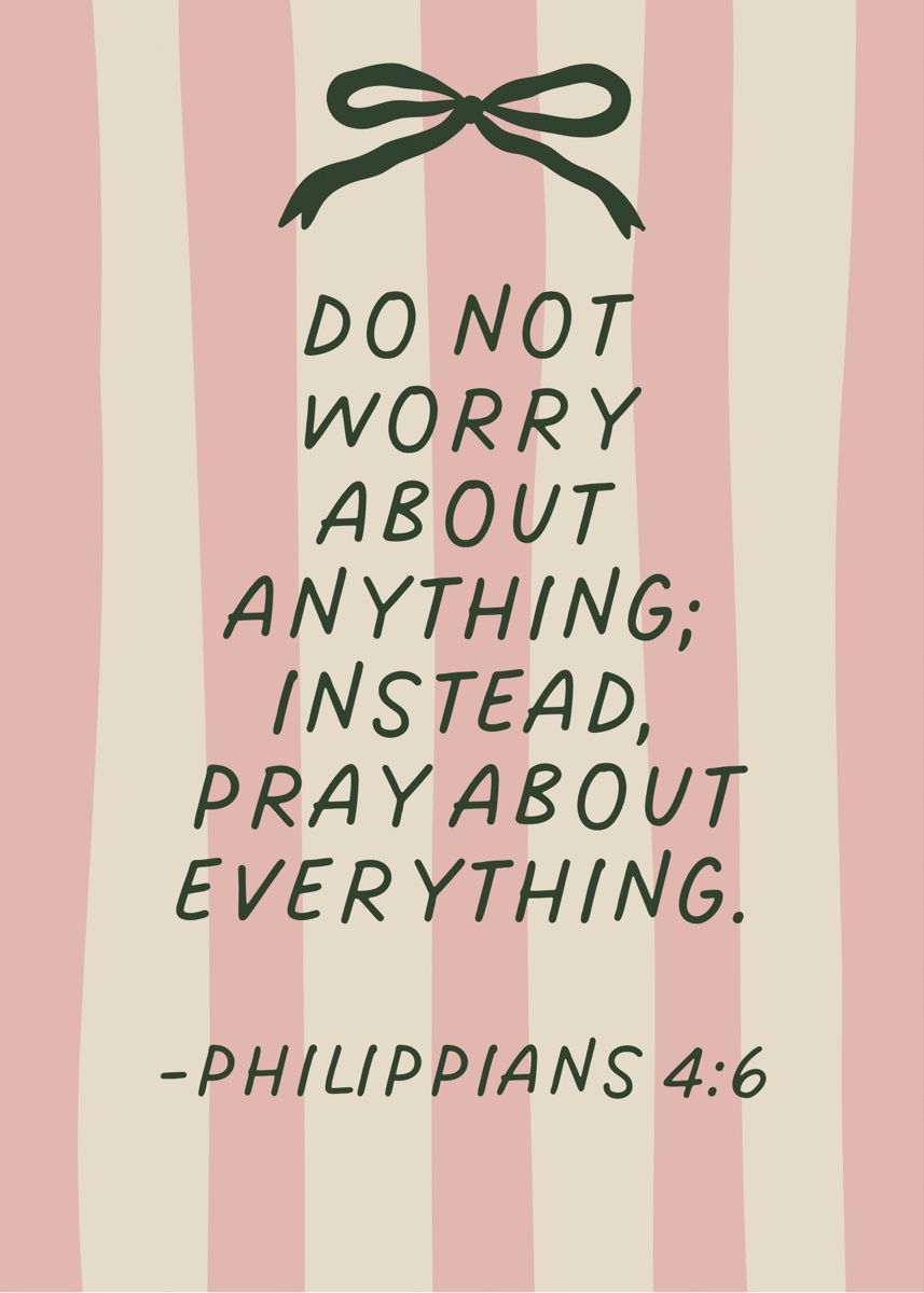 Bible verse – Anxiety