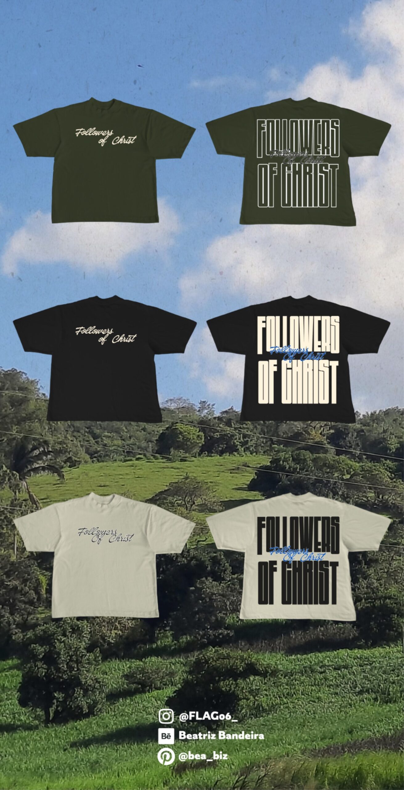 Followers of Chirst T-SHIRT IDEAS