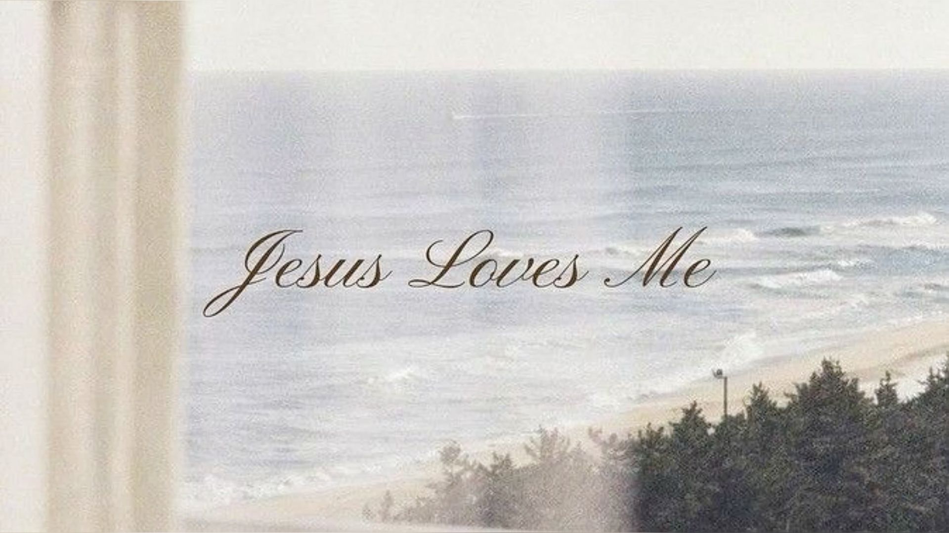 Jesus loves me