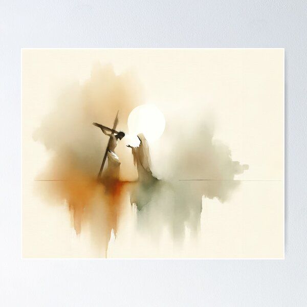 “On this Rock I will build my Church Christian artwork” Poster for Sale by FaithArtCrea