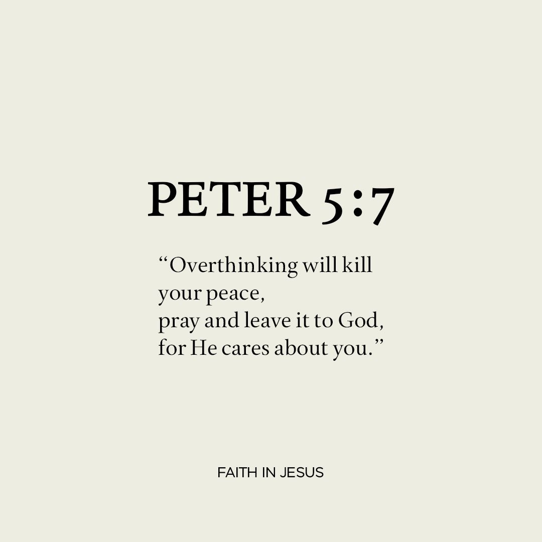 Peter 5:7