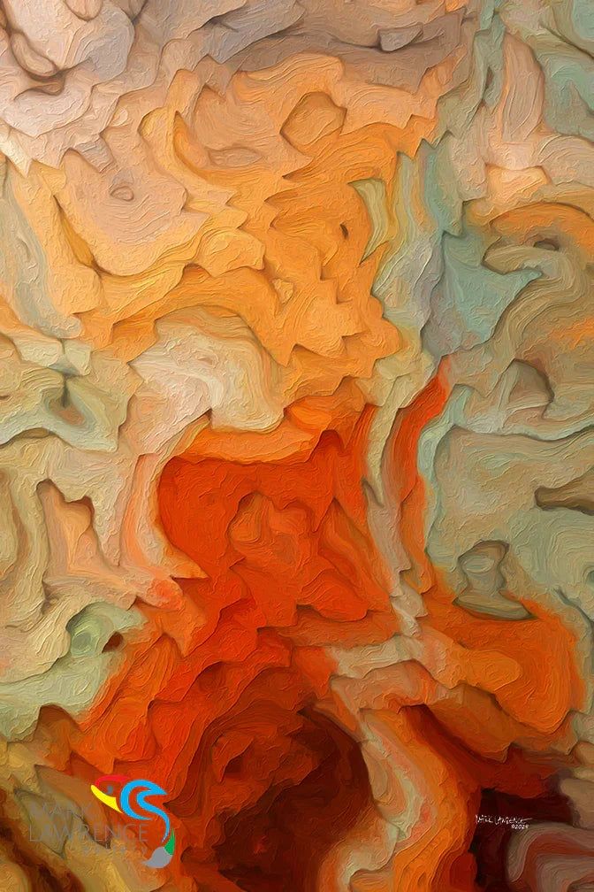 Christian Modern Art. Revelation 4:11. Heavenly Worship