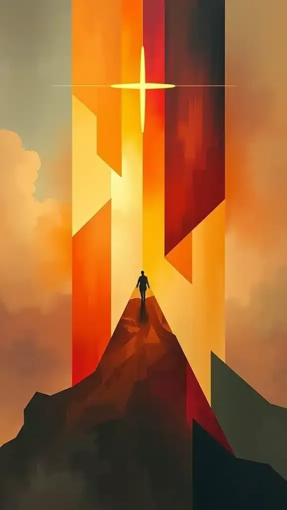 20+ Stunning Abstract Christian Art Pieces to Inspire Your Faith