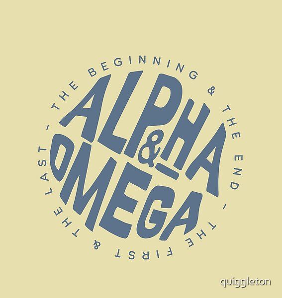 Alpha and Omega by quiggleton | Redbubble